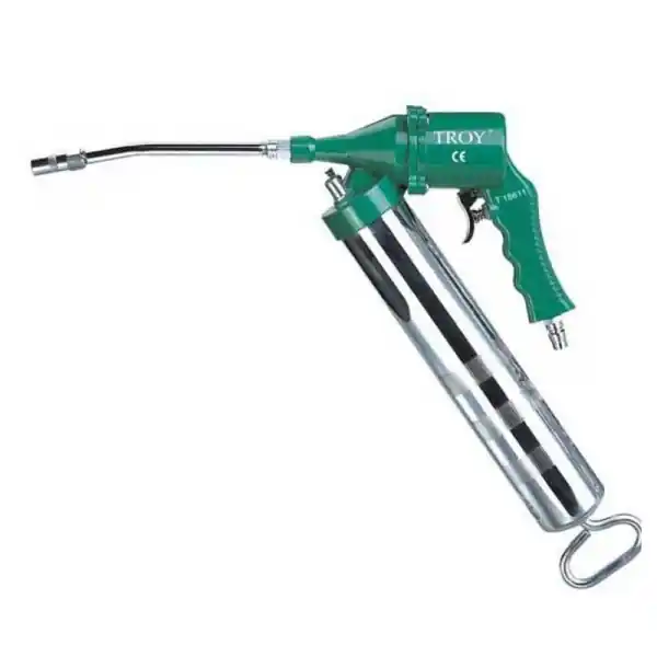 Plată sigură Pompa de gresat pneumatica cu furtun flexibil Troy 18611