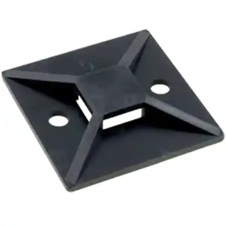 SUPORT CU ADEZIV PENTRU BRIDE MT-25 (100BUC) NEGRU Elmark Reducere specială