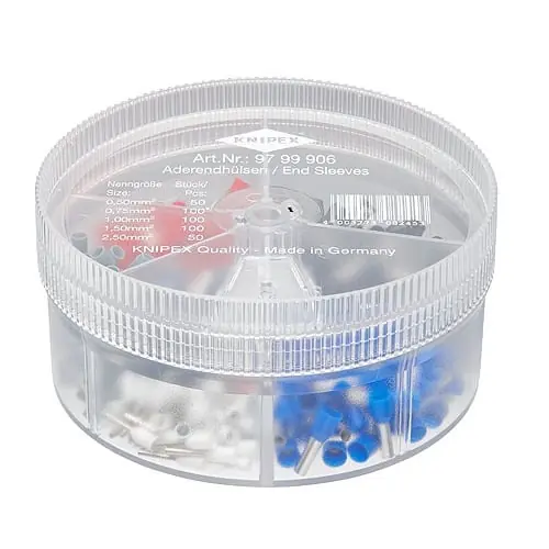 Trusa papuci de cabluri electrice Knipex 97 99 906, 400 piese Lichidare de stoc