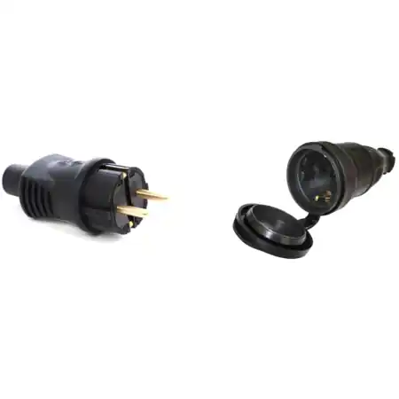 Reducere specială Pachet Stecher si Cupla cu Contacte Cupru si Manson Protectie - Conectivitate Sigura si Durabila Moon