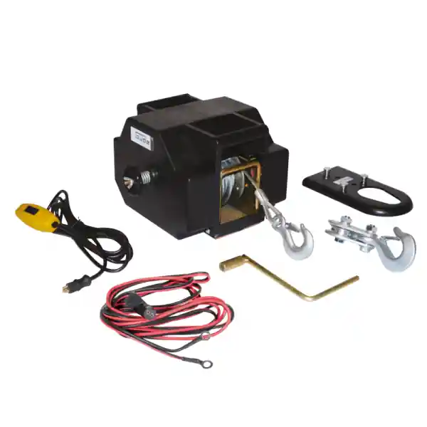 Lichidare de stoc Troliu electric Gude 55128, 1800 Kg, 12 V