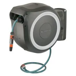 Gardena - Distribuitor furtun apa RollUp M/L, pentru pere, alb, 25m [18622-20] Ofertă de sezon