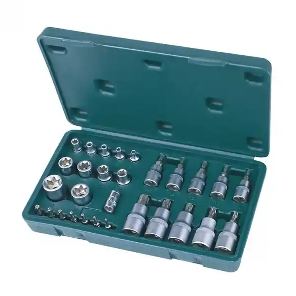 Trusa chei tubulare speciale cu profil TX Mannesmann 189-29, 29 piese Cumpără online