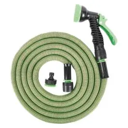 FLORAWORLD - Furtun de gradina extensibil Classic, 30m + set de fitinguri din plastic [20151] Ofertă exclusivă