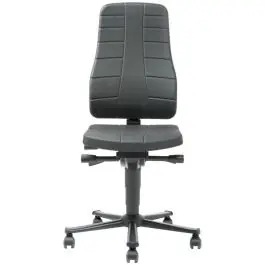 Preț mic bimos - Scaun de lucru 9643-2000 All-in-one PU, negru, 450-600mm [9643-2000]