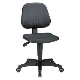 Ofertă specială bimos - Scaun de lucru 9653-2000 Unitec 2, 440-620mm cu roti, sezut integral [9653-2000]
