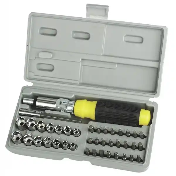 Trusa chei tubulare si biti Mannesmann 29041, 41 piese Retur ușor