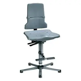 Reducere extra bimos - Scaun de lucru 9821-1000 Sintec 3, gri, 580-850mm, suport picioare [9821-1000]