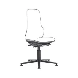 bimos - Scaun de lucru gri, fara tapiterie, 450-620mm [9560-9999-3278] Calitate înaltă