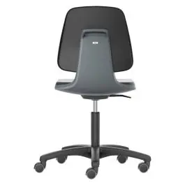 bimos - Scaun de lucru LABSIT 2, antracit, 450-650mm, cu roti [9123-MG01-3285] Preț redus