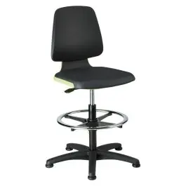 bimos - Scaun de lucru LABSIT 3, verde, 520-770mm, suport picioare [9121-MG01-3280] Popular