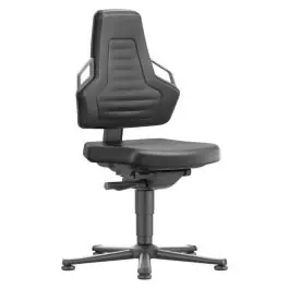 bimos - Scaun de lucru Nexxit 1, negru, maner gri, 450-600mm [9030-SP01-3285] Ofertă limitată