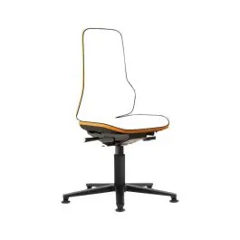 bimos - Scaun de lucru, fara tapiterie, portocaliu, 450-620mm [9560-9999-3279] Retur gratuit