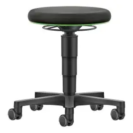 Ieftin bimos - Scaun pivotant, 450 - 650mm, material textil, negru, cu roti [9463-6801-3280-532]