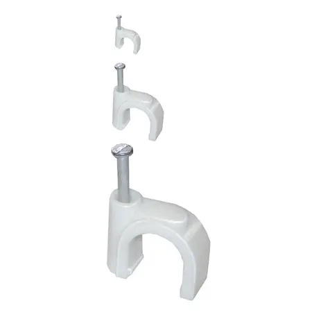 Super ofertă Plastic round brackets 25mm (100pcs.) Iek