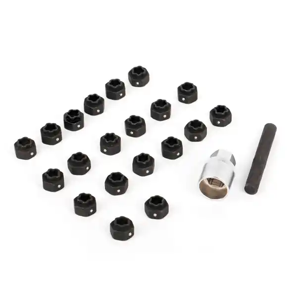 Set chei pentru suruburi antifurt de la BMW Troy 26139, marimi F01-F36, 22 piese Bestseller