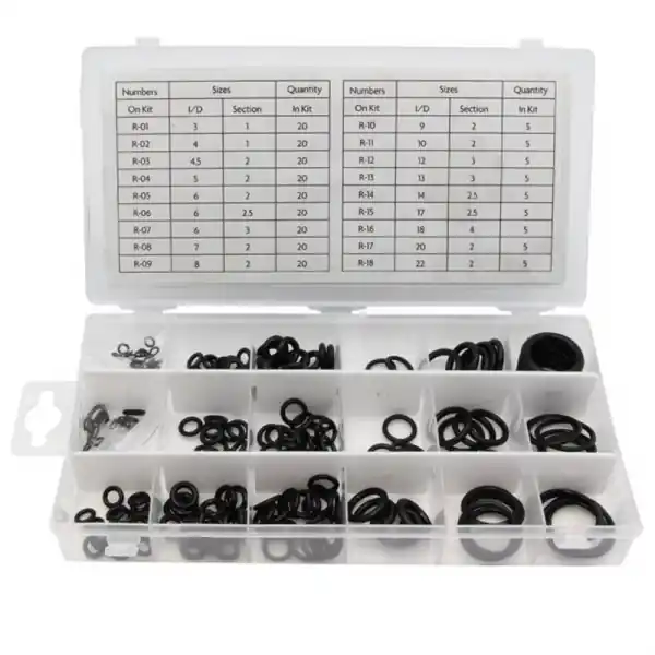 Set de garnituri O-ring Tolland HAS02, Ø3-22 mm, 225 piese Noutate