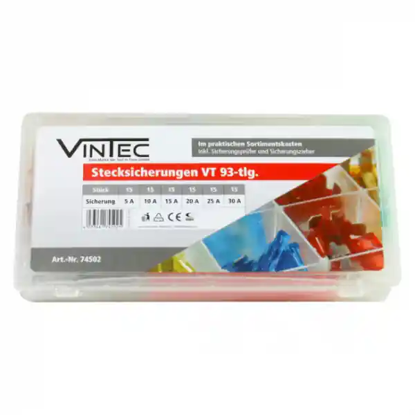 Popular Set sigurante auto plate Vintec 74502, 93 piese
