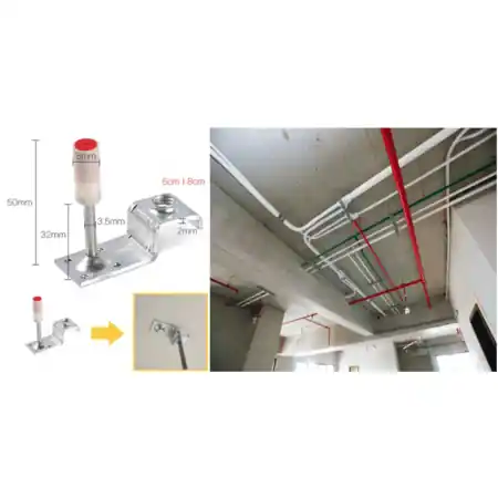 Cleme tavan M6 (beton/lemn) Moon Ofertă de sezon