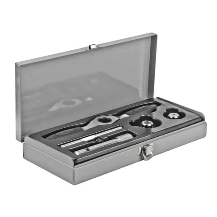 Trusa de suporti pentru tarozi si filiere Dema 20471, 5 piese Popular