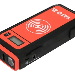 Acumulator extern cu functie de pornire auto booster, 16000 mAh Yato YT-83085 Popular
