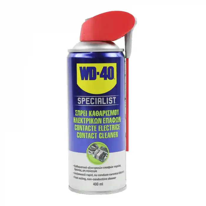 Spray pentru curatare contacte electrice WD-40 Contact Cleaner, 400 ml Reducere specială