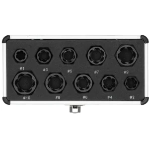 Preț mic Set tubulare pentru extras suruburi, 3/8" Yato YT-060311