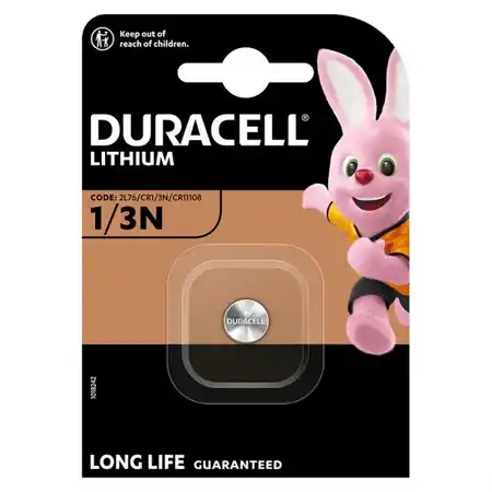 Baterie litiu 3V CR1/3N 160mAh, Duracell Duracell Disponibil imediat