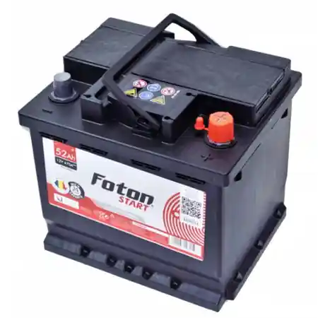 Baterie Auto 12V 52Ah, Pornire 470A Foton Start Foton Start Preț mic