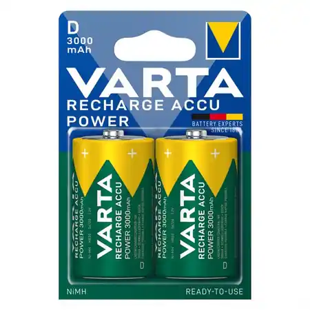 Varta Acumulatori 3000mAh Preincarcati 1.2V Ni-MH D R20 B2 Varta Disponibil imediat