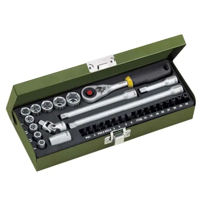 Premium Trusa chei tubulare Proxxon 23078, 1/4", 32 piese