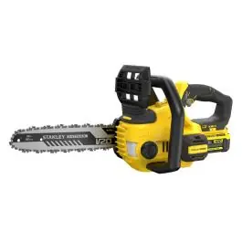 Cumpără online STANLEY - Fierastrau cu lant 30cm, cu acumulator 18V, 4.0Ah [SFMCCS630M1-QW]