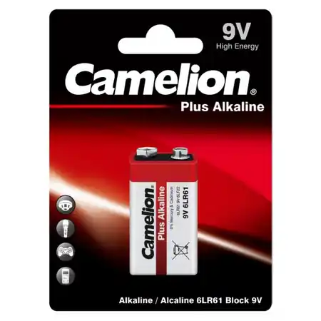 Baterie 9V 6LR61 6F22, Camelion PLUS Camelion Preț promoțional