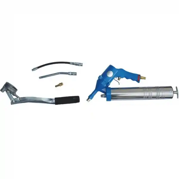Preferatul clienților Set pompa de gresat manuala sau pneumatica Gude 40053, 5 piese