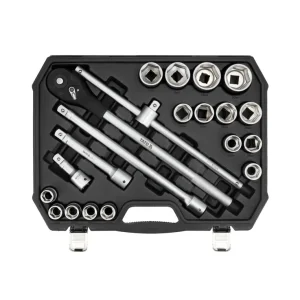 Trusă tubulare 3/4" de 21 de piese Yato YT-13351 Preț redus