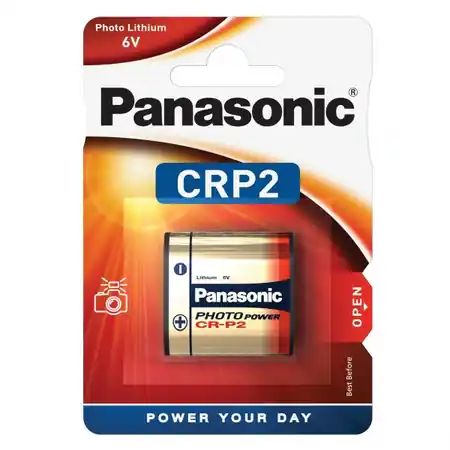 Baterie litiu 6V CRP2 CR-P2 1400mAh, Panasonic Panasonic Nu rata