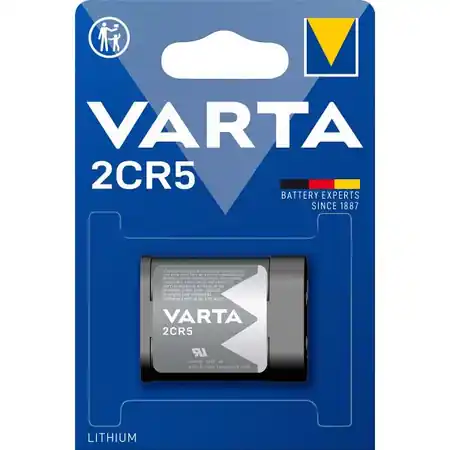Baterie litiu 6V 2CR5 1400mAh, Varta Varta Transport gratuit