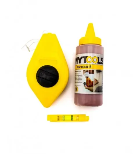 Set fir pentru trasare cu bula ?i creta, 30 m, 115 gr. - LT17505 Promoție