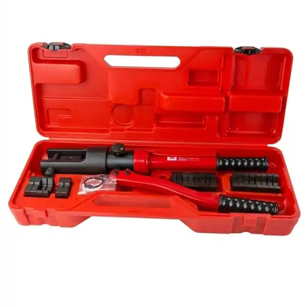 Preț redus Presa hidraulica manuala pentru sertizare cabluri cu insertii de ondulare Dema 18537, 10-300 mm, 10.2 Tone