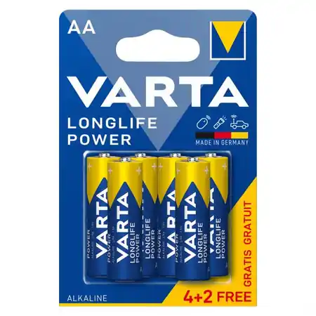 Baterii AA R6, blister 6 Buc. Varta Varta Popular