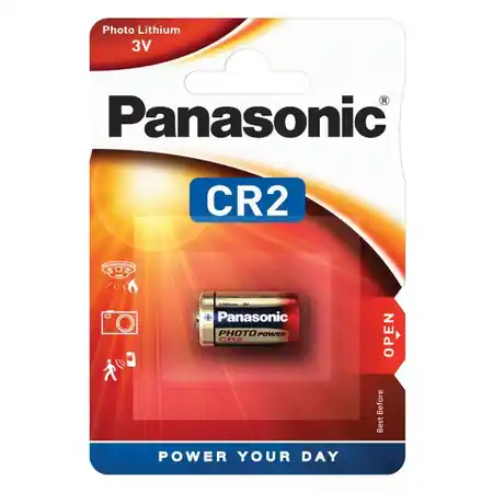 Baterie litiu 3V CR2 850mAh, Panasonic Panasonic Livrare gratuită