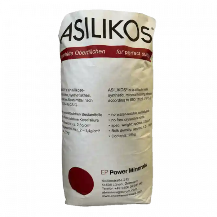 Material pentru sablare 25 kg Asilikos Gude 40019, 0.2 - 0.5 cm3 Expediere rapidă