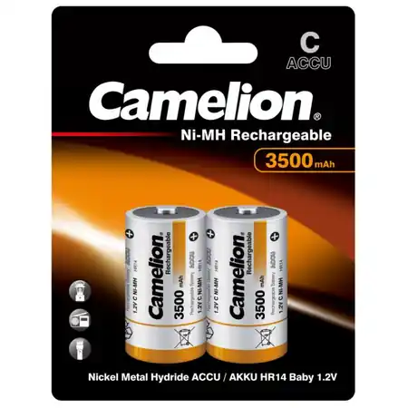 Camelion Acumulatori 3500mAh Preincarcati 1.2V Ni-MH C R14 B2 Camelion Ultima șansă
