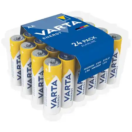 Baterii AA R6, blister 24 Buc. Varta ENERGY Varta Mai ieftin