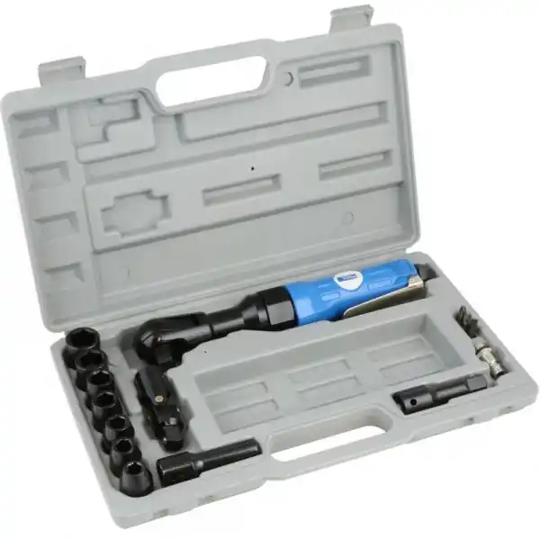 Livrare expres Cheie pneumatica cu clichet Gude 40250, 1/2'', 6 bari, 60 Nm, set 14 piese