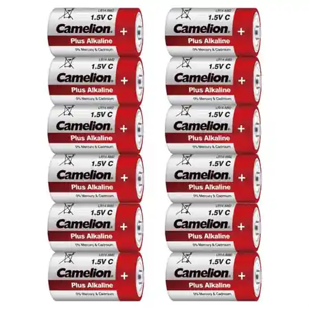 Baterii C R14, 2 Buc. Bulk, Camelion PLUS Camelion Calitate înaltă