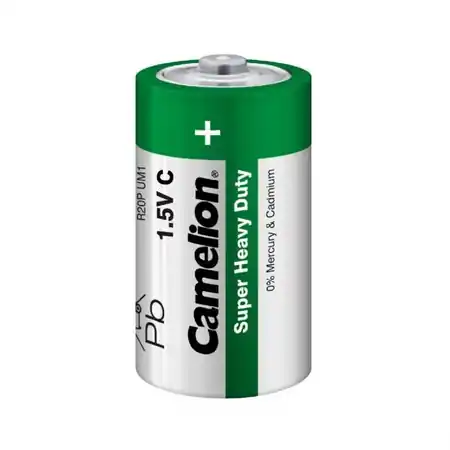 Premium Baterii C R14, 2 Buc. Bulk, Camelion Heavy Duty Camelion