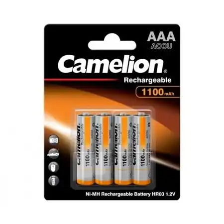 Camelion Acumulatori 1100mAh Preincarcati 1.2V Ni-MH AAA R3 B4 Camelion Ofertă specială