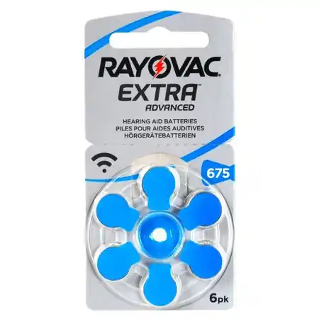 Baterii aparat auditiv Zinc-Aer 675 PR44, 6 Buc. Rayovac Rayovac Chilipir