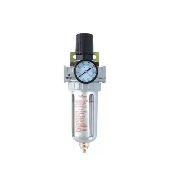 Preț redus Filtru - Regulator Troy 18614, 1/4, 10-120 psi, 0-8 bari